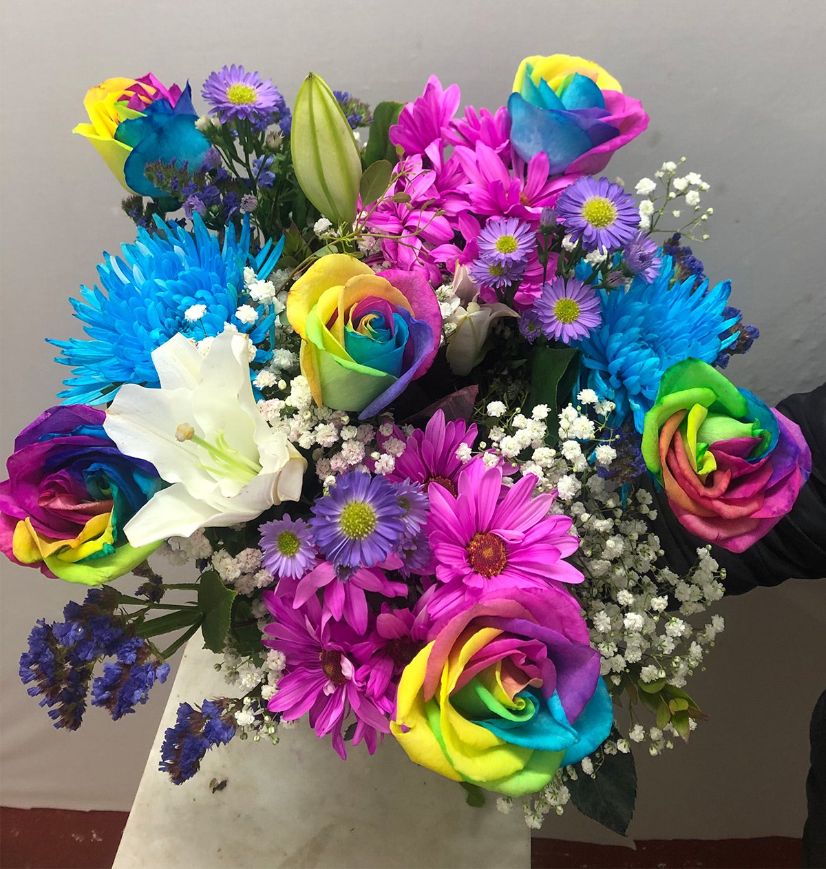 Rainbow Flowers Bouquet